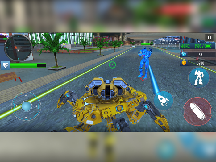 Spider Wars Robot Game