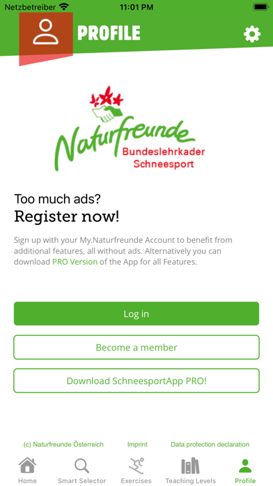 Naturfreunde Schneesport Screenshot