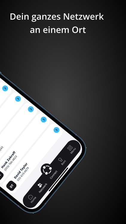 Digitale Visitenkarte: Onetact screenshot-3