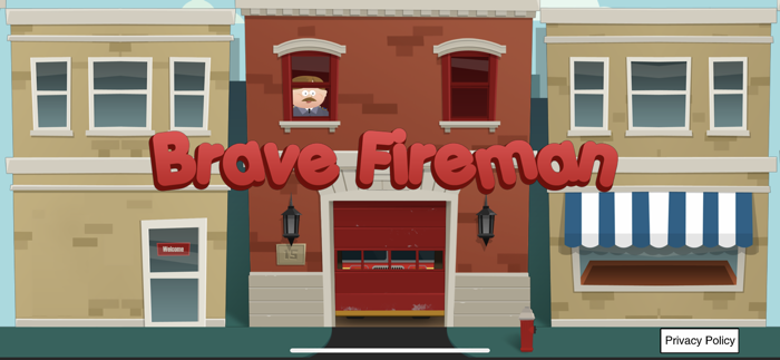 Brave Fireman - Fire Truck