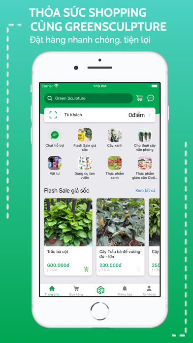 Green Sculpture Screenshot