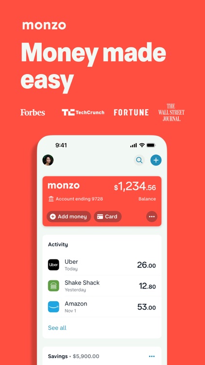 Monzo - Mobile Banking screenshot-0