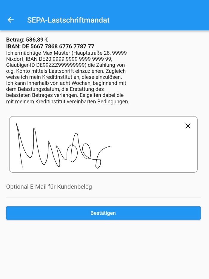 Billingmaker Payment Terminal
