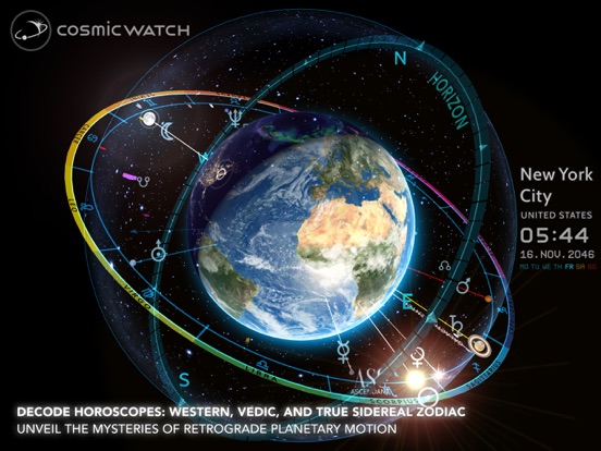 Cosmic-Watch iPad app afbeelding 9