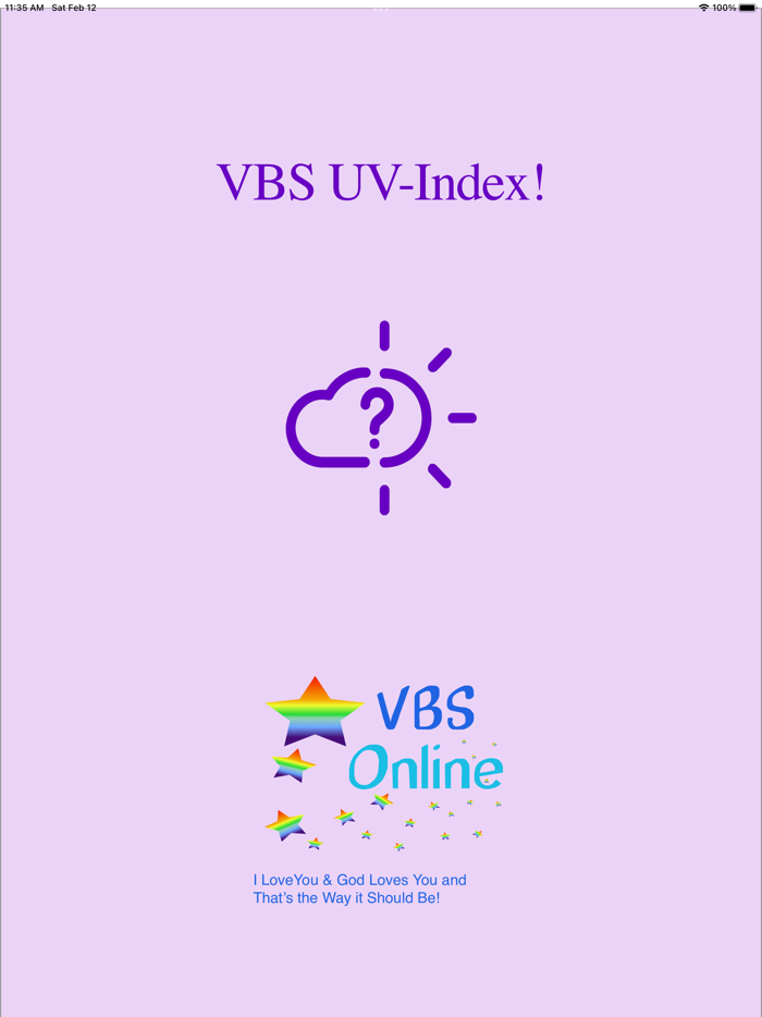 VBS UV-Index