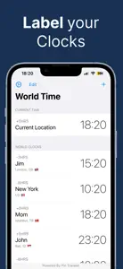 Better Clock: World Timezones screenshot #3 for iPhone