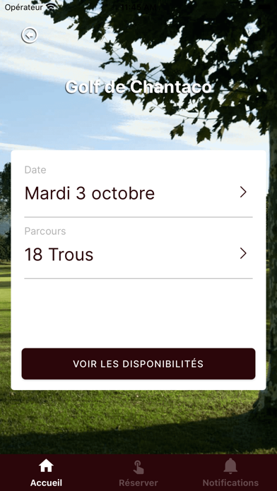 Golf Chantaco Screenshot