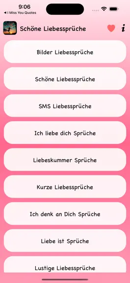 Game screenshot Schöne Liebessprüche mod apk