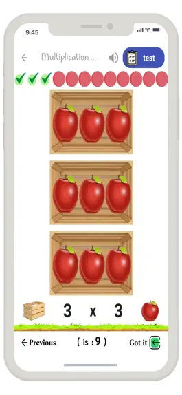Game screenshot Multiplication table -speaking apk