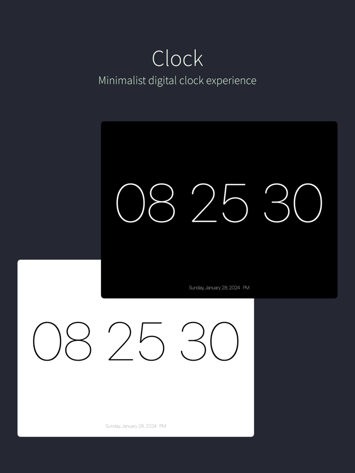 Digital Clock PomodoroTimer