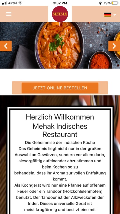 Mehak Restaurant Screenshot