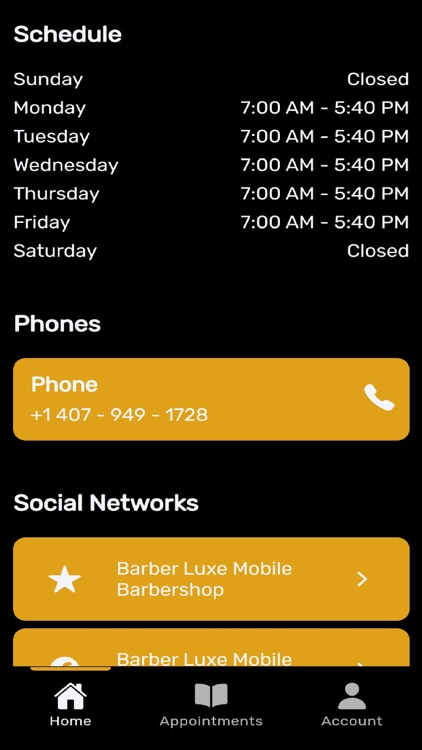 Barber Luxe Mobile Barbershop screenshot-4