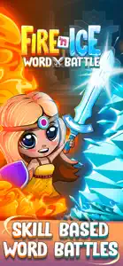 Fire n Ice Word Battle screenshot #1 for iPhone