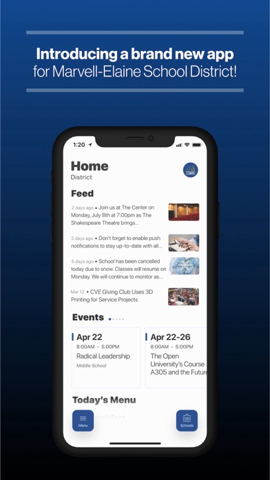 Marvell-Elaine School District Screenshot