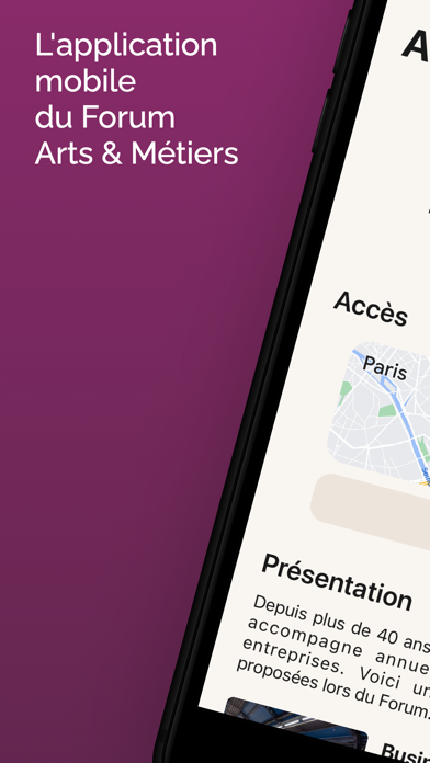 Forum Arts et Métiers Screenshot