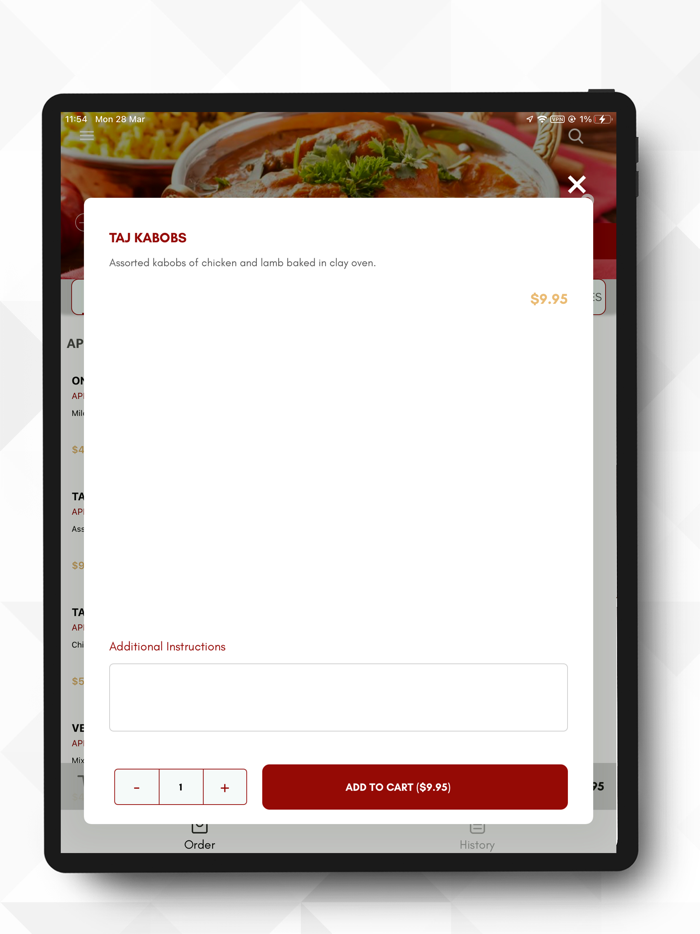 Taj Mahal 3 Restaurant and Bar