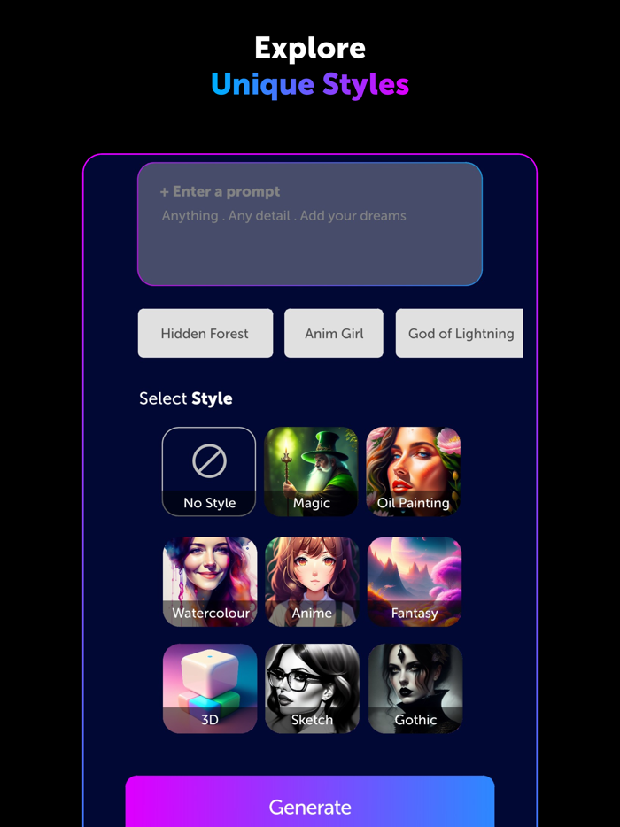iPix AI Art Generator