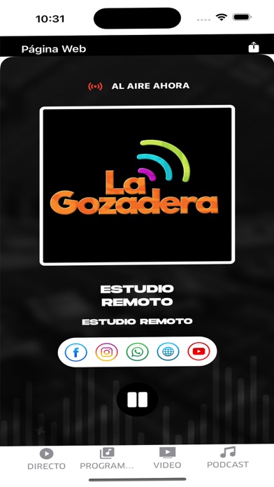 Radio La Gozadera Screenshot