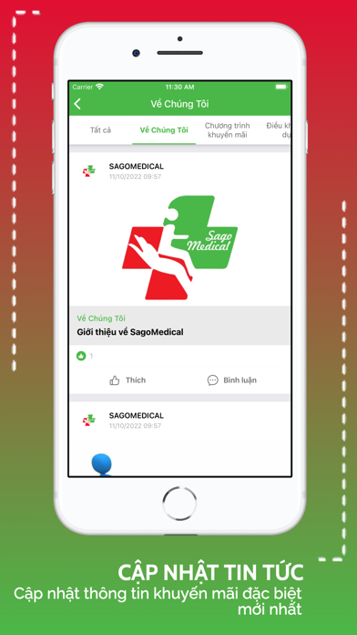 SagoMedical - Dịch Vụ Y Tế Screenshot