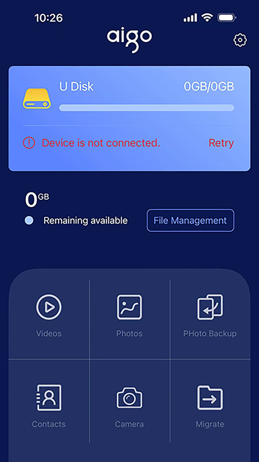 #1. aigoDisk Pro (iOS) 由: 爱国者安全科技(北京)有限公司