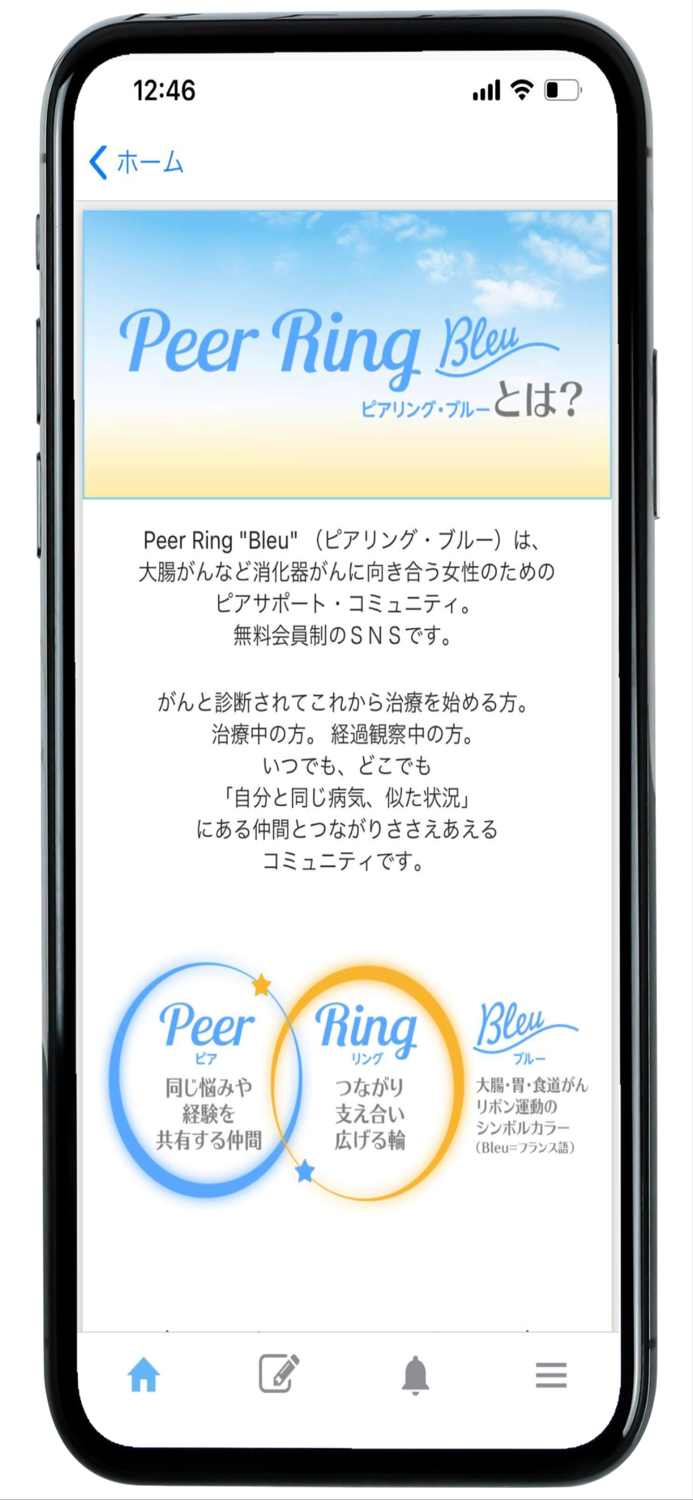 Peer Ring Bleu ピアリング・ブルー