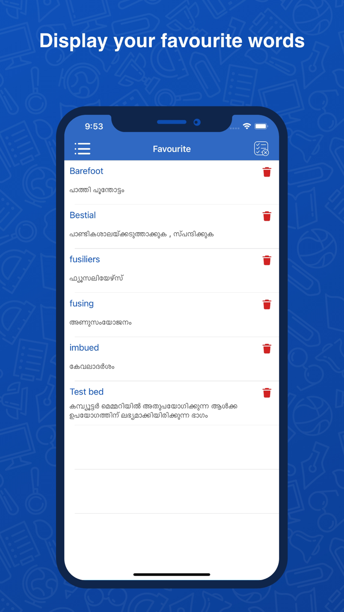 Malayalam Dictonary Translator