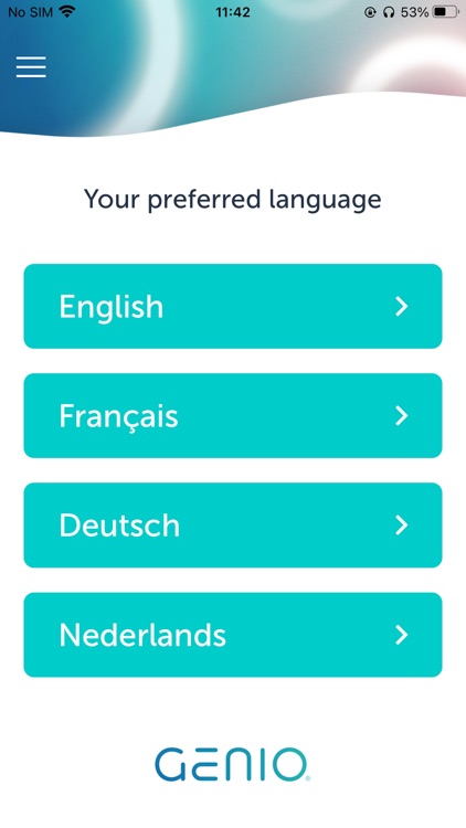 Genio® Smartphone App