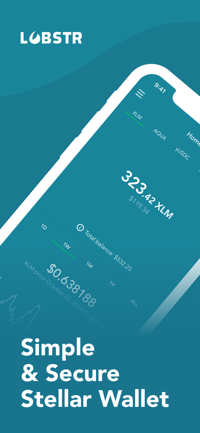 LOBSTR Stellar Lumens Wallet