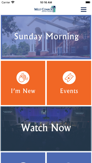 West Conroe Baptist Church Screenshot