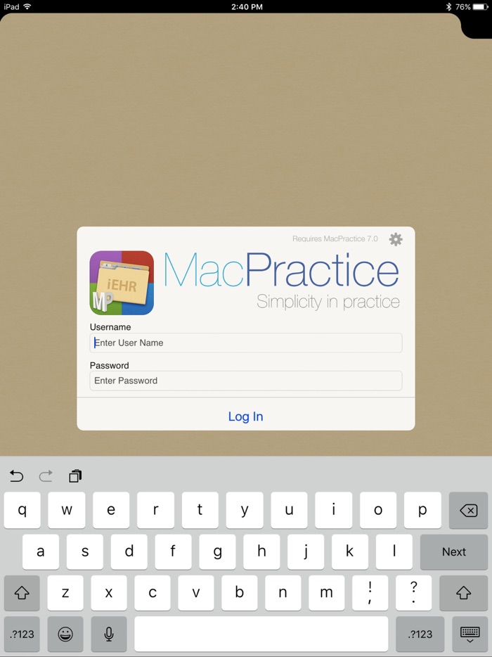 MacPractice iEHR