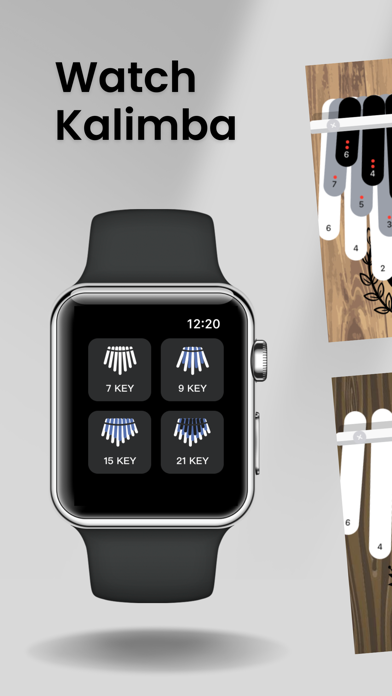 WatchKalimba-21keys Screenshot