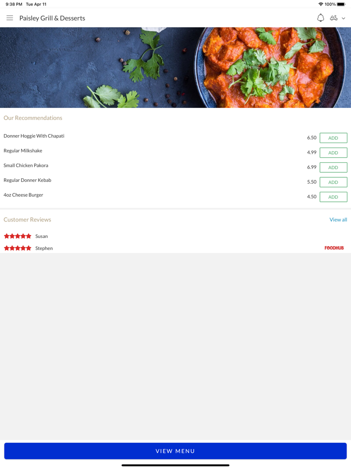 Paisley Grill and Desserts.