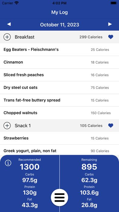 TeleDIETS Screenshot