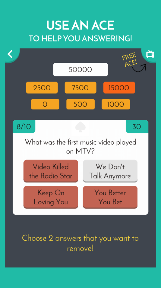 #2. The Ace Quiz (iOS) بواسطة: Matija Ozebek