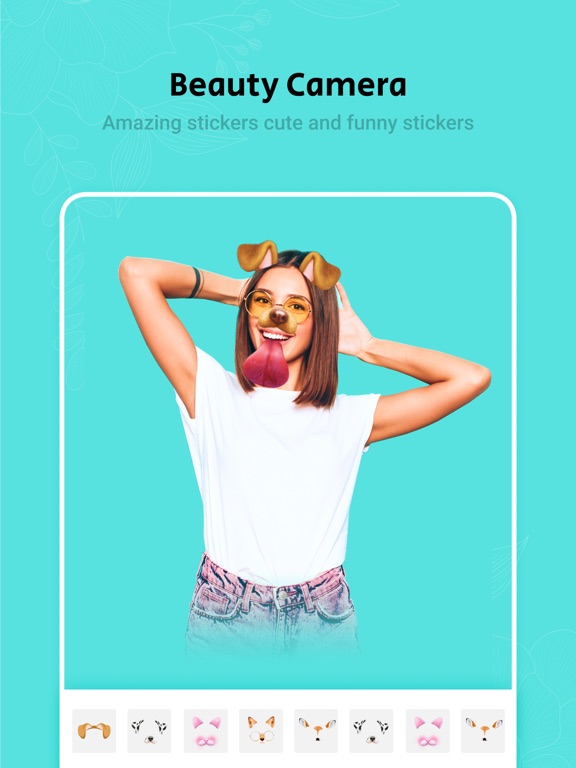 Beauty Cam - Selfie, Sticker iPad screenshot 4 - Photo & Video app