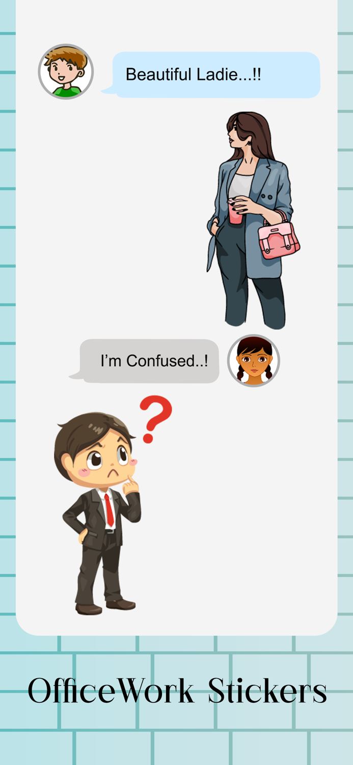 Office Works Sticker