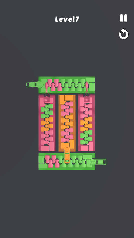 #3. Zipper Sort (iOS) Podle: ZiNKY OYUN YAZILIM ANONiM SiRKETi