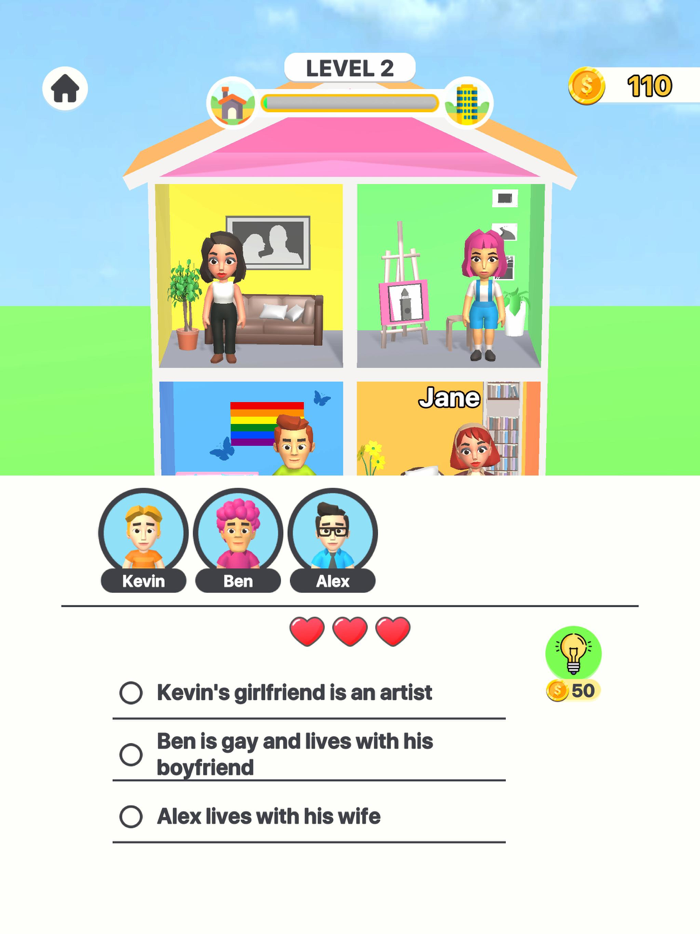 Gossip Town - Logic Puzzles