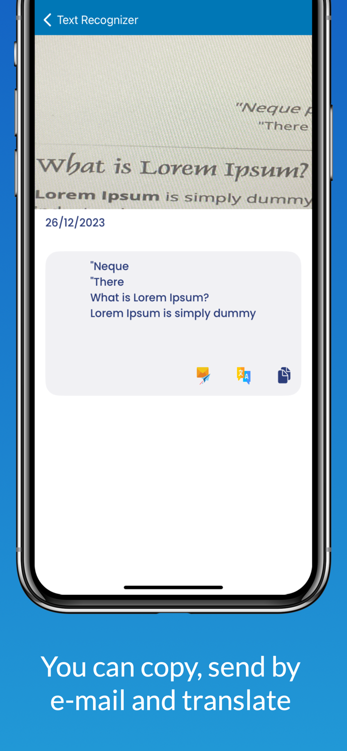 Lens OCR - Image To Text