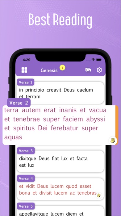 Screenshot #2 pour Latin Bible Reading Plans