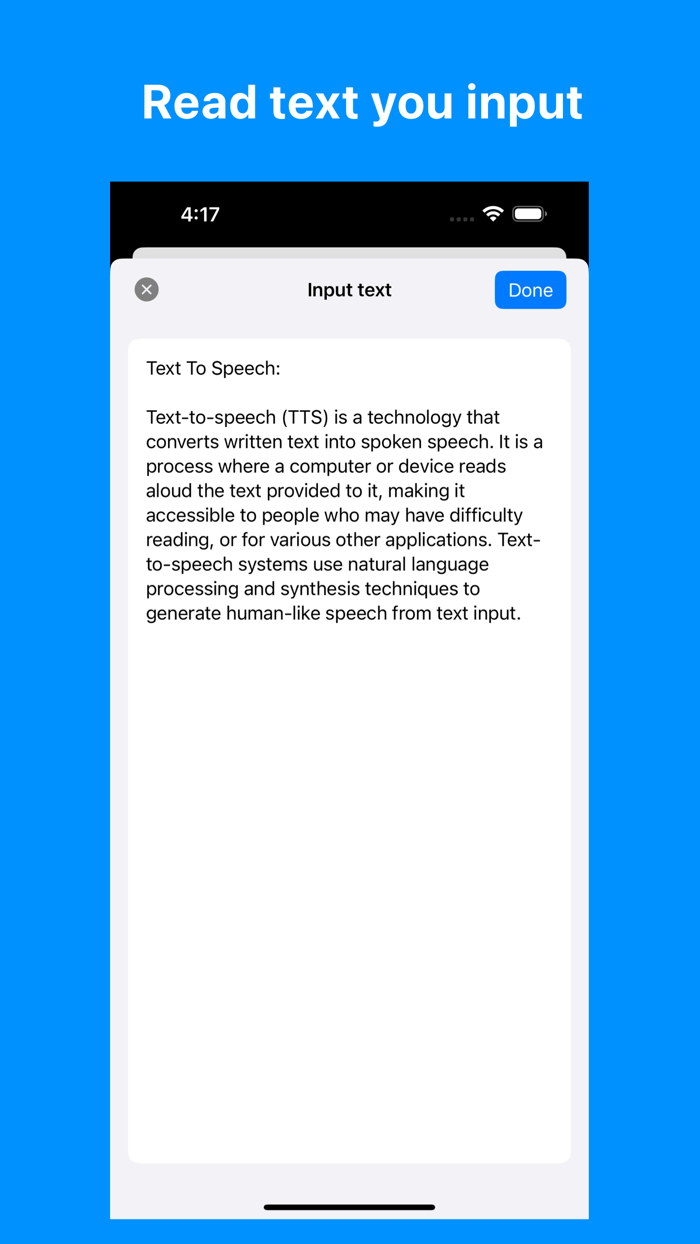 ReadAloud - Text To Speech