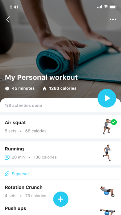 Screenshot #3 pour SPORTCLUB EXERCISE