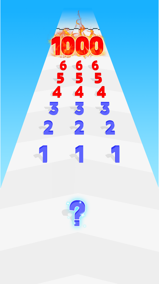 #1. Number Merge: Run Master 3D (iOS) Podle: Luong Vuong
