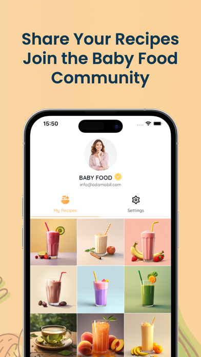Baby Foods and Recipes Screenshot