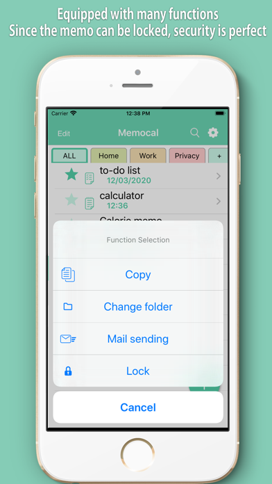 Memocal ～Notepad & Calculator～ Screenshot