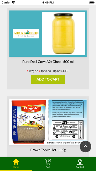 Lokal Food App Screenshot