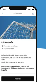 aficiones unidas iphone capturas de pantalla 1