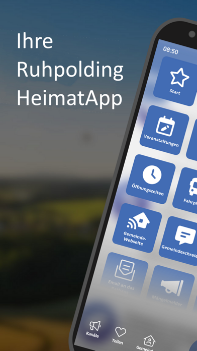 Ruhpolding HeimatApp Screenshot