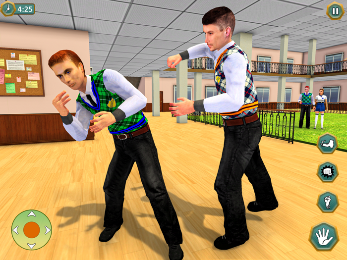 High School Boys Bully Fight