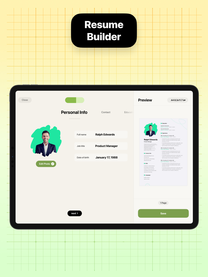 Resume Builder·